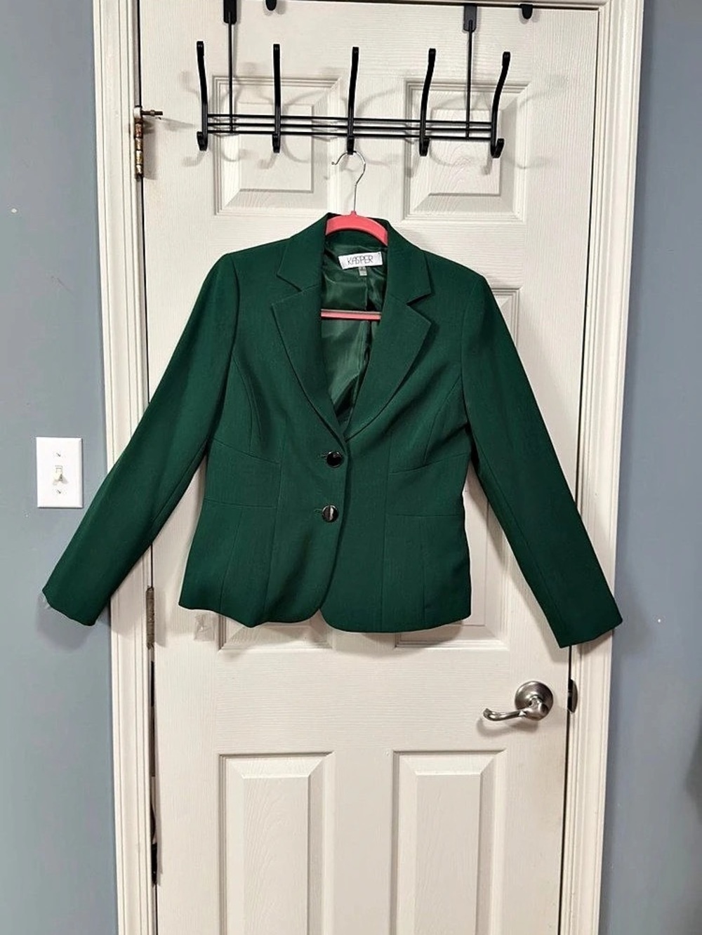 Kasper Blazer in Green Size 6 Like New